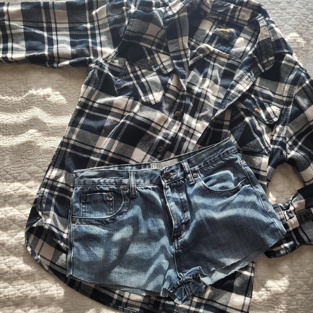 Denim Cutoff Shorts